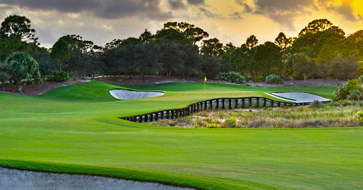 A picture of the Bear's Club in Jupiter, Fla.