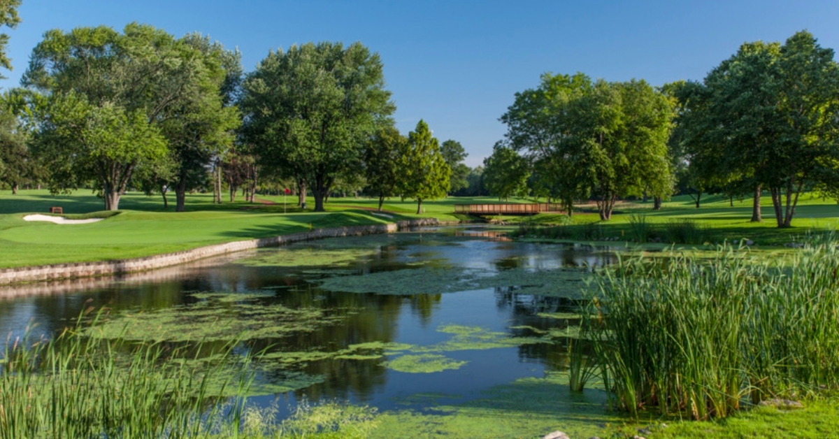 A hole at Medinah Country Club