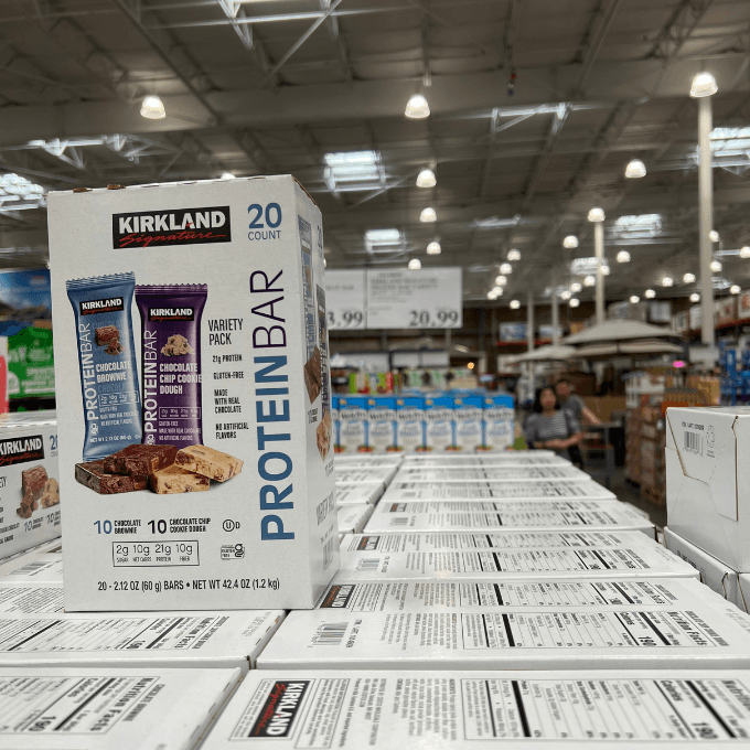Costco-Kirkland Signature organic protein bars