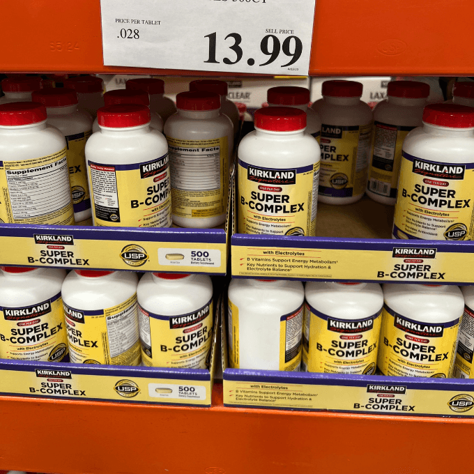 Costco-Kirkland Signature super b-complex with electrolytes