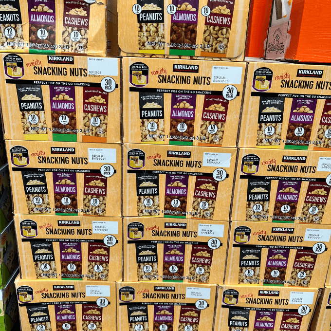 Costco-Kirkland Signature variety snacking nuts