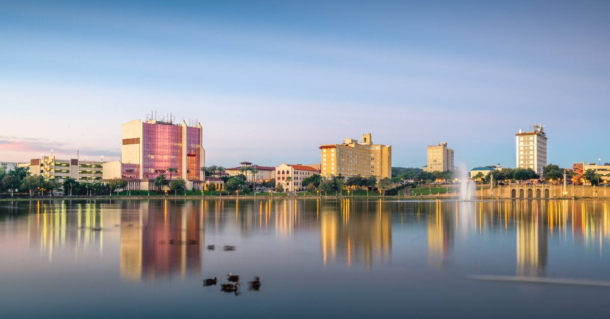 Lakeland Florida USA skyline