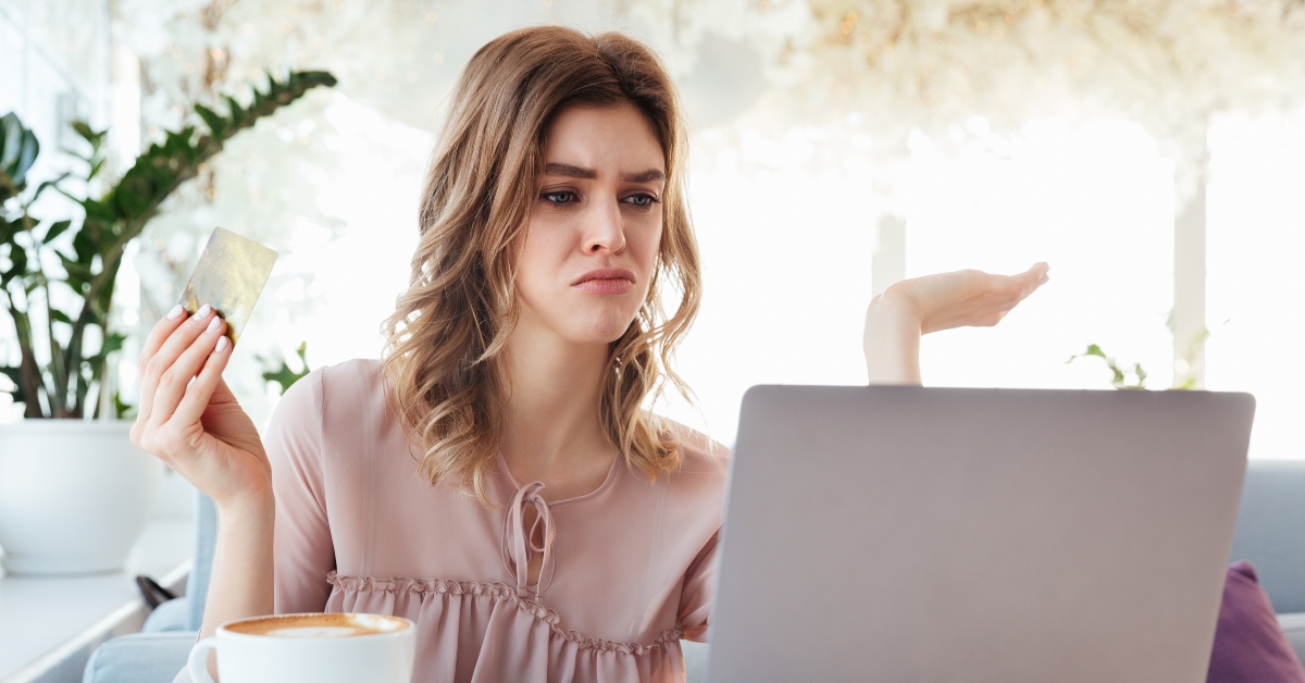 confused young woman