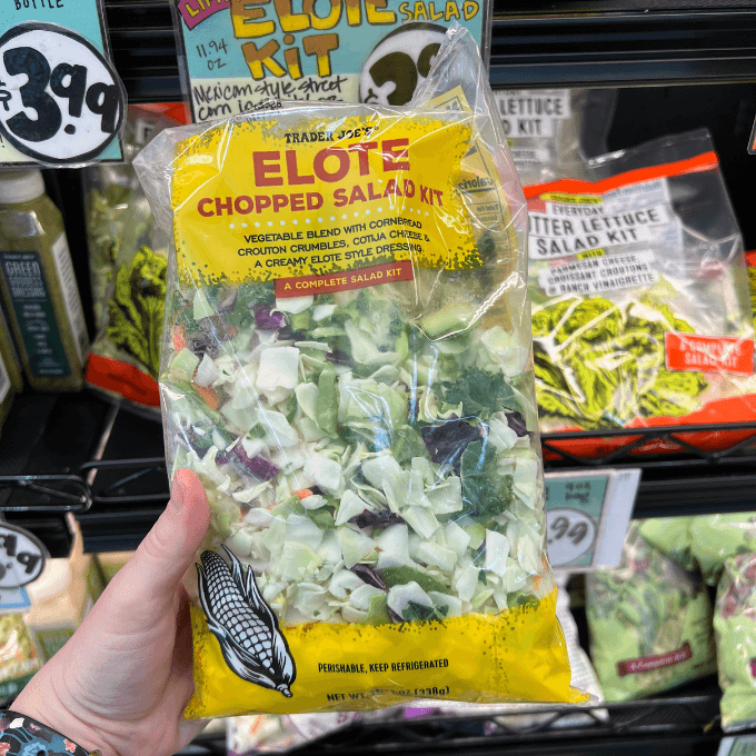 Trader Joe's-Elote Chopped Salad Kit