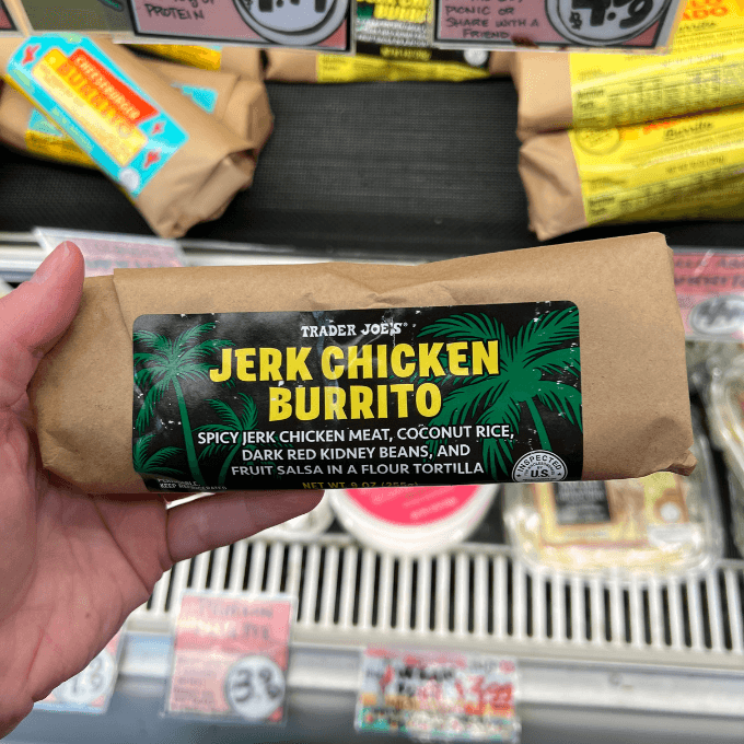 Trader Joe's-Jerk Chicken Burrito