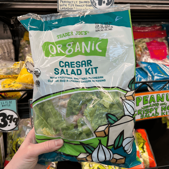 Trader Joe's-Organic Caesar Salad Kit