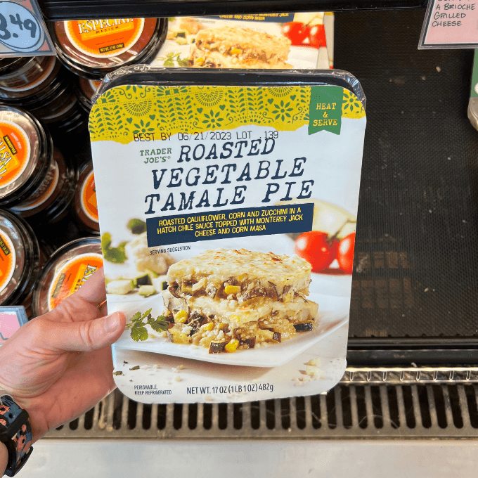 Trader Joe's-Roasted Vegetable Tamale Pie