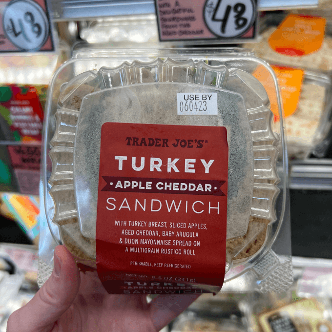 Trader Joe's-Turkey Apple Cheddar Sandwich