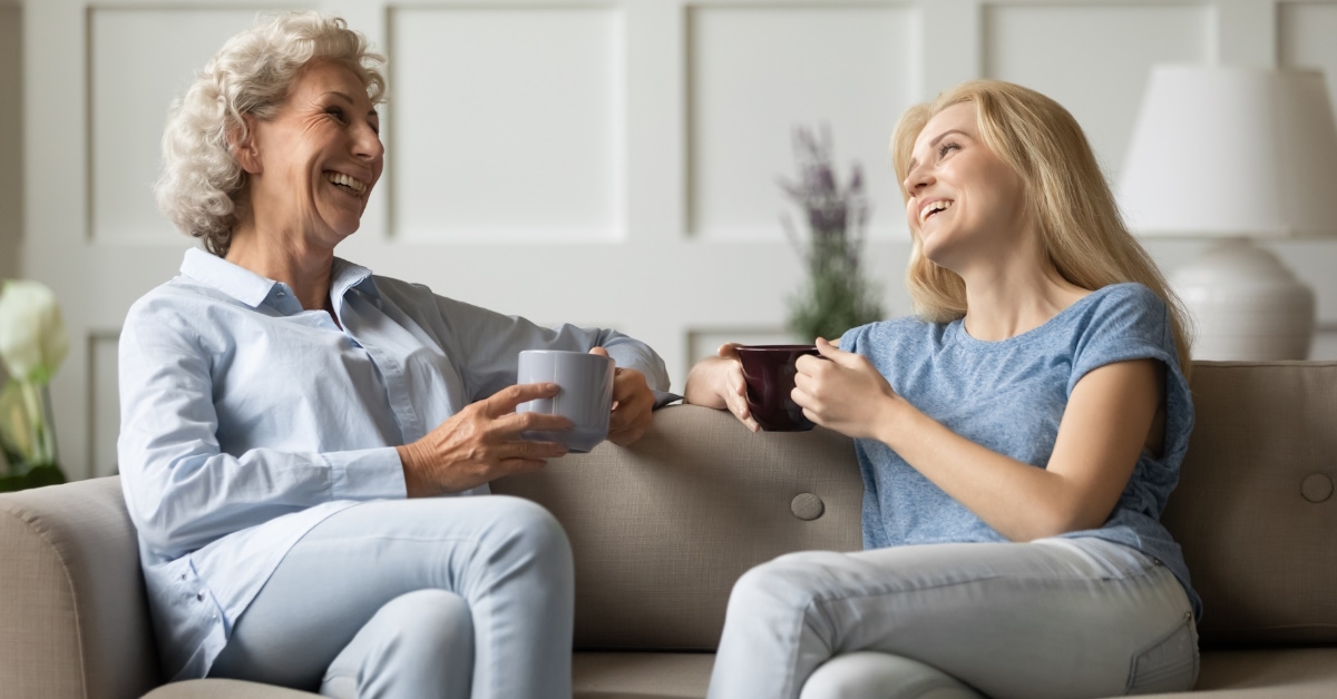 a mother and daughter