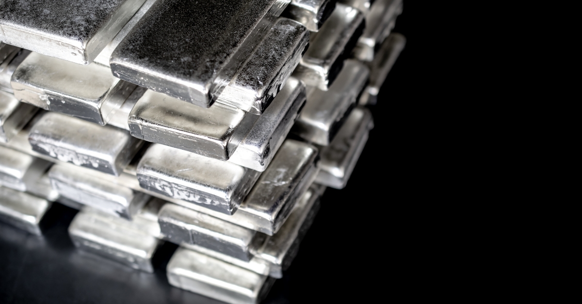 stacked silver bars