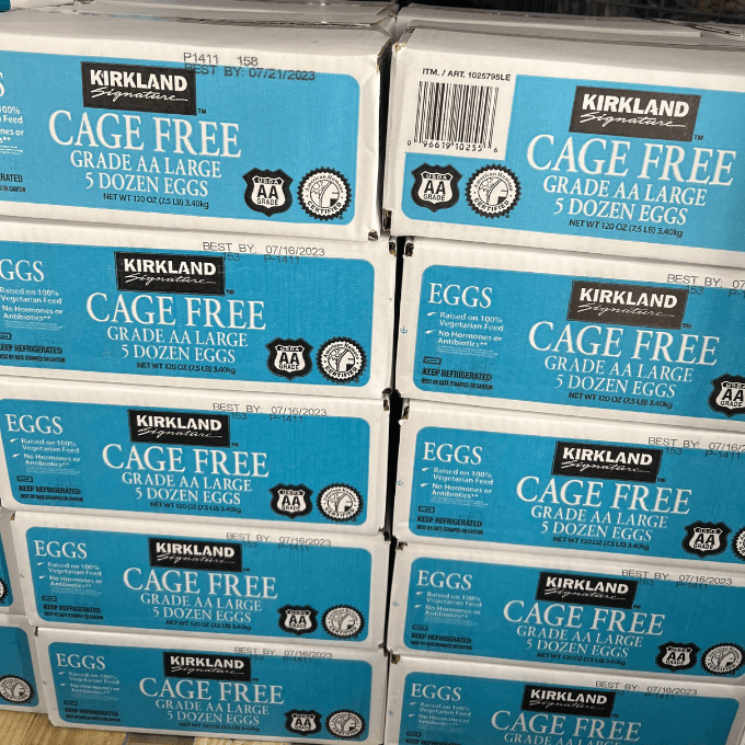 Kirkland Signature Cage Free Eggs