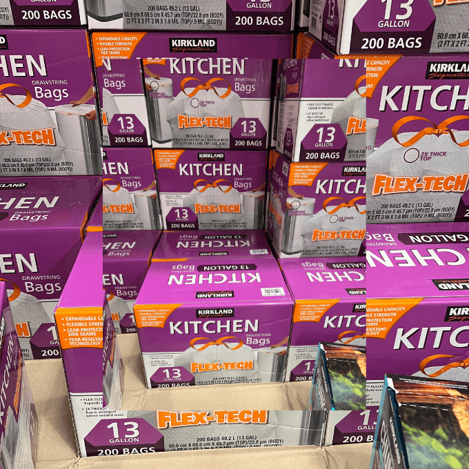 Kirkland Signature kitchen bags