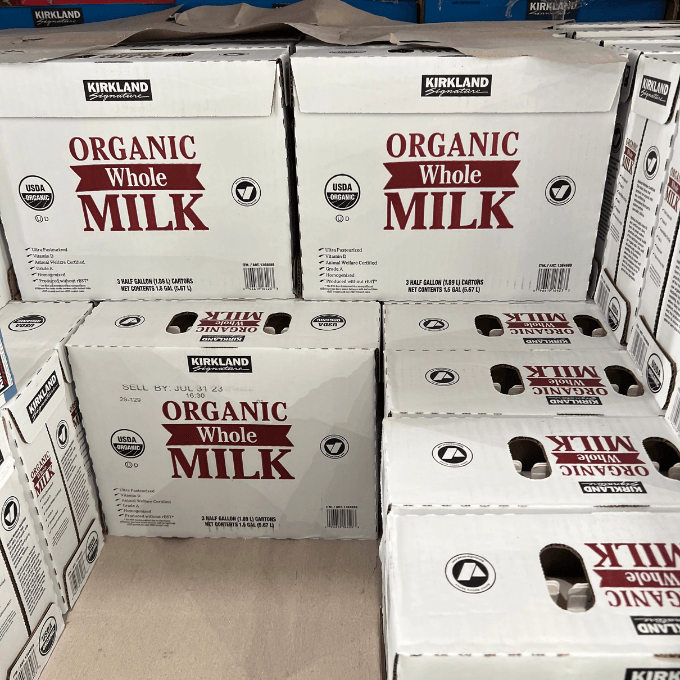 Kirkland Signature whole milk