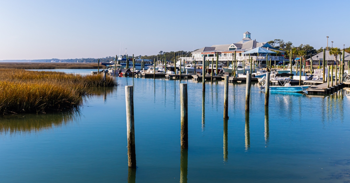 marina view from marshwalk 