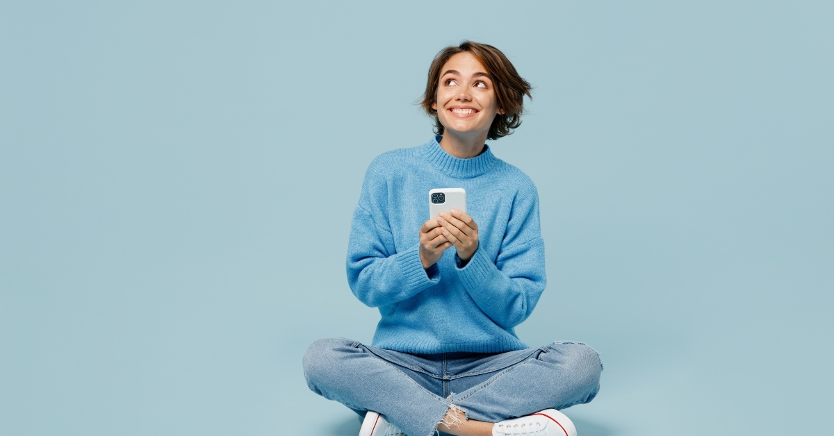 woman wear knitted sweater