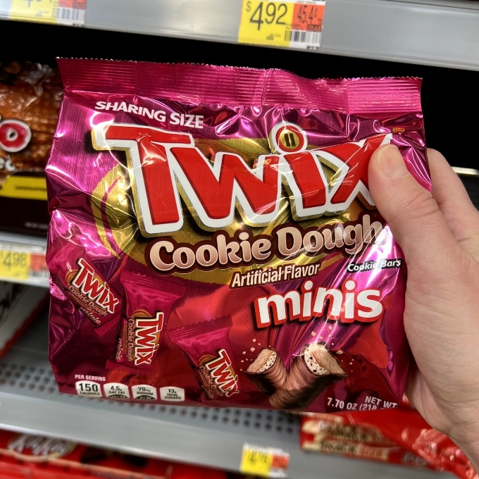 Twix cookie dough minis