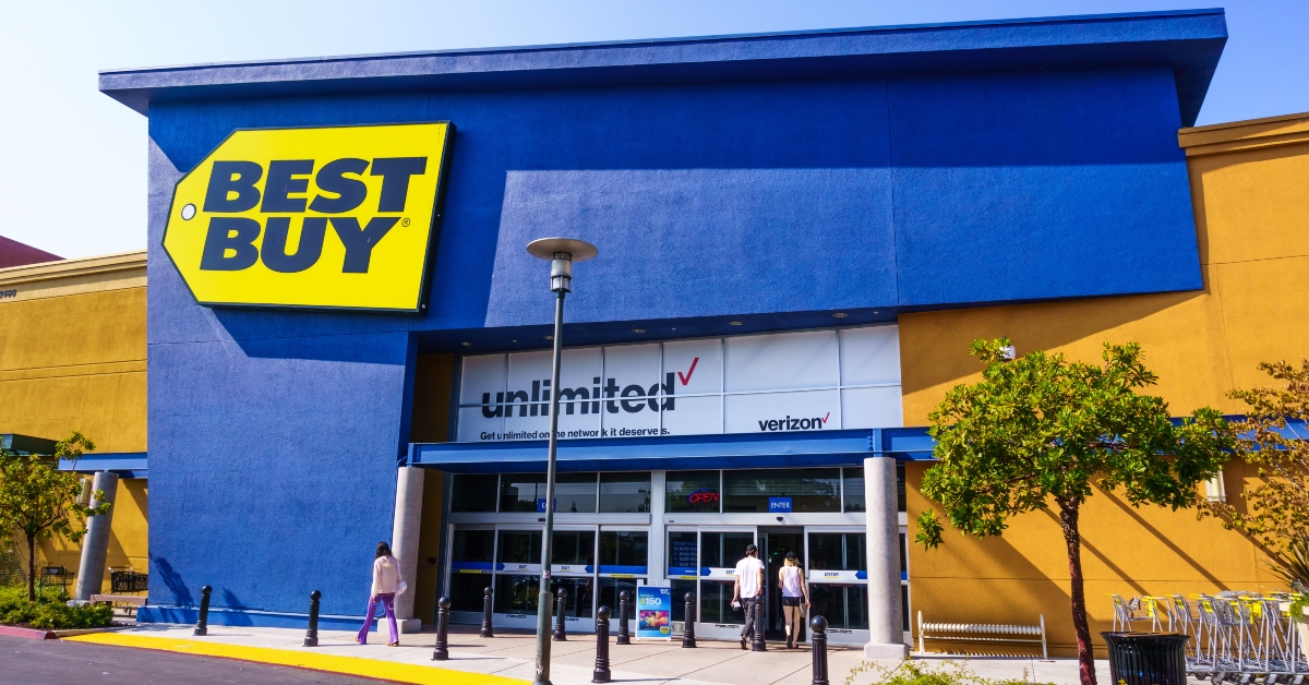Best Buy shop entrance