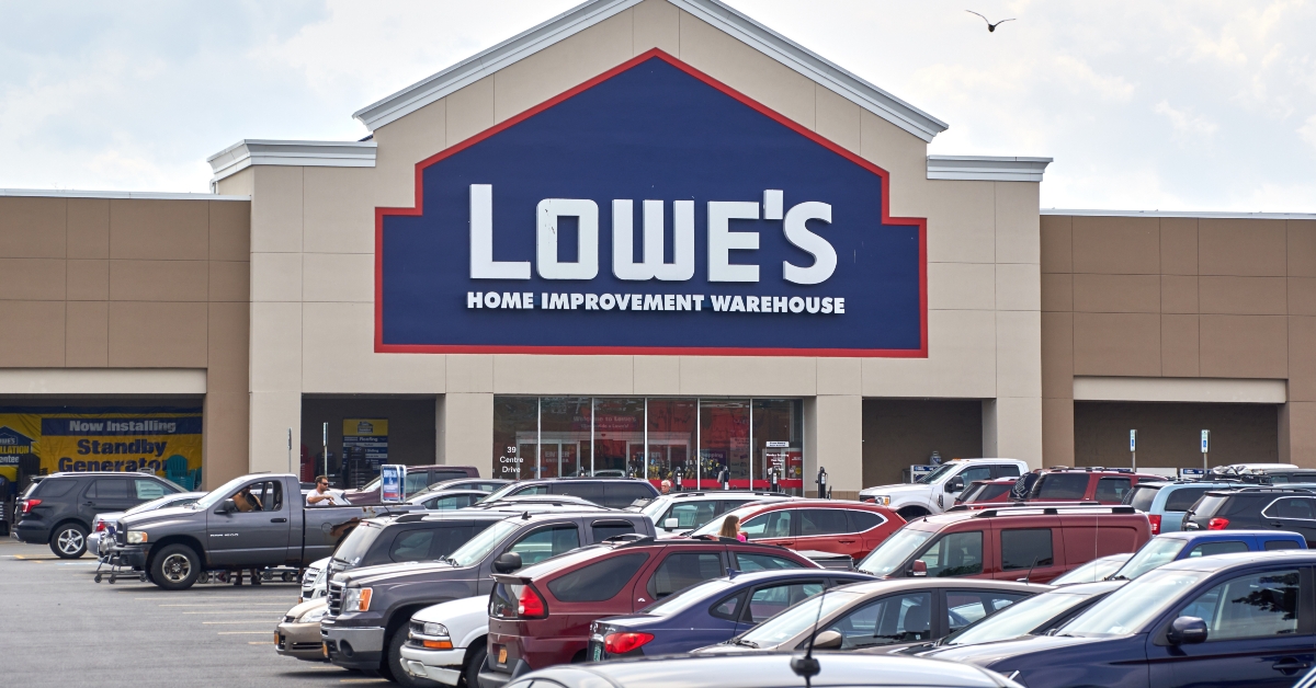Lowe's store and logo