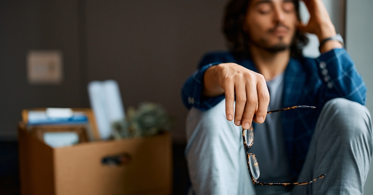 depressed after being fired