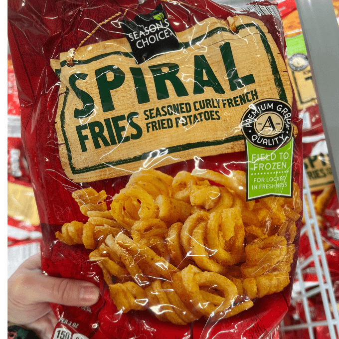 season’s choice spiral fries