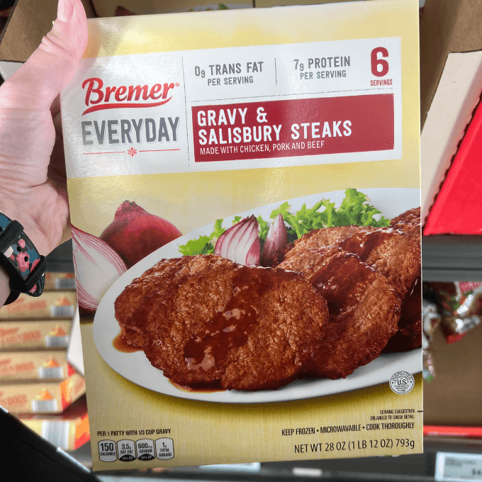 gravy & salisbury steaks