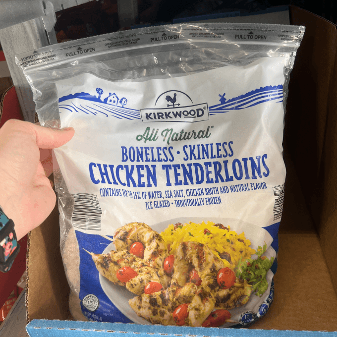 skinless chicken tenderloins