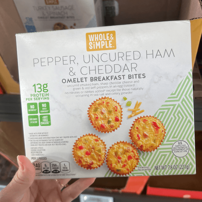 whole & simple omelet breakfast bites