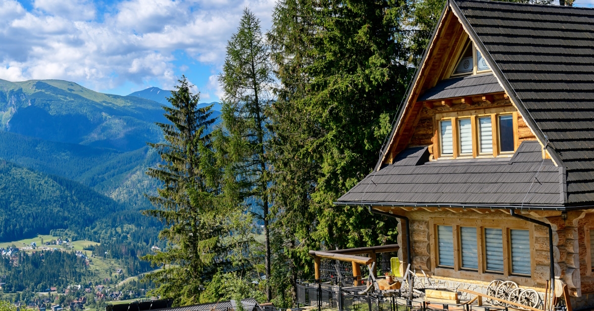 Home in the mountains