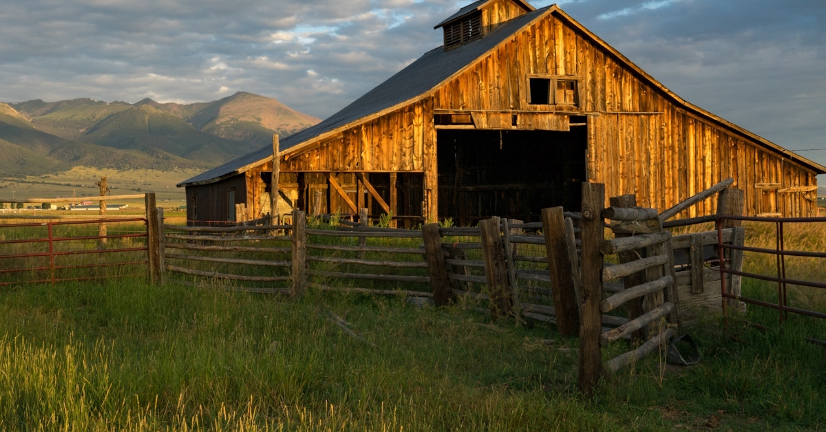 Rustic barn