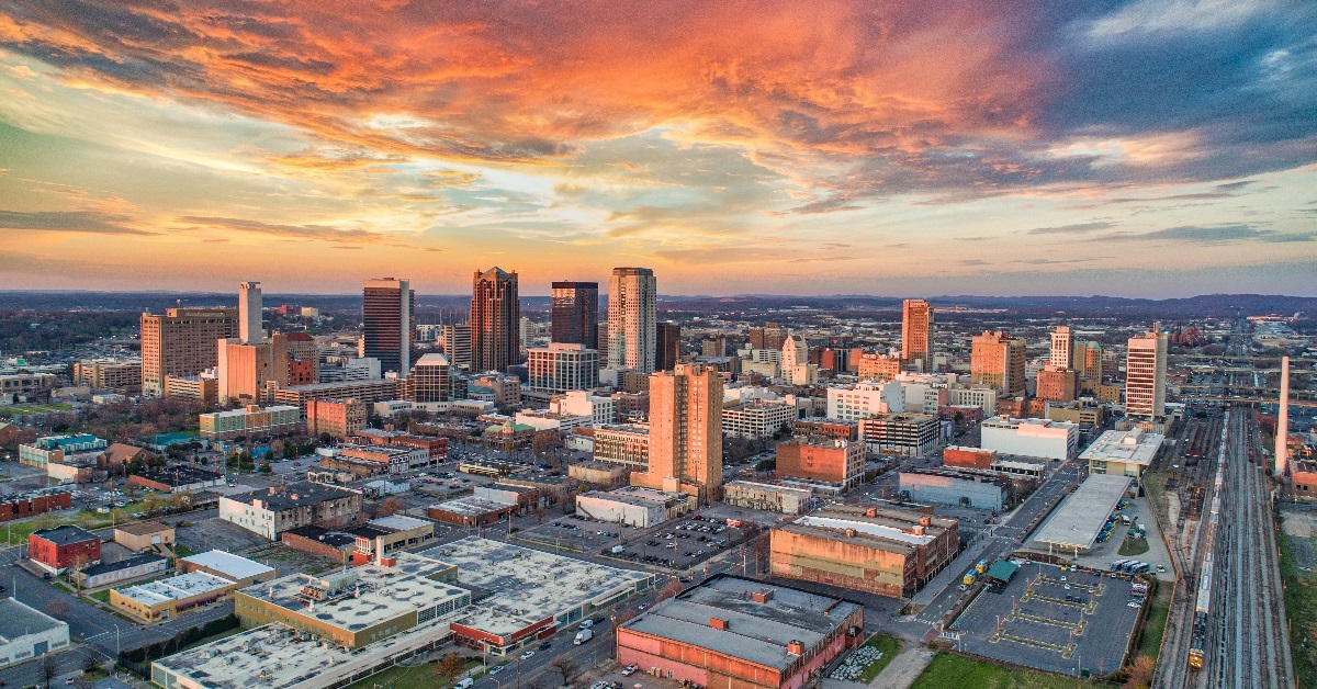 birmingham alabama skyline