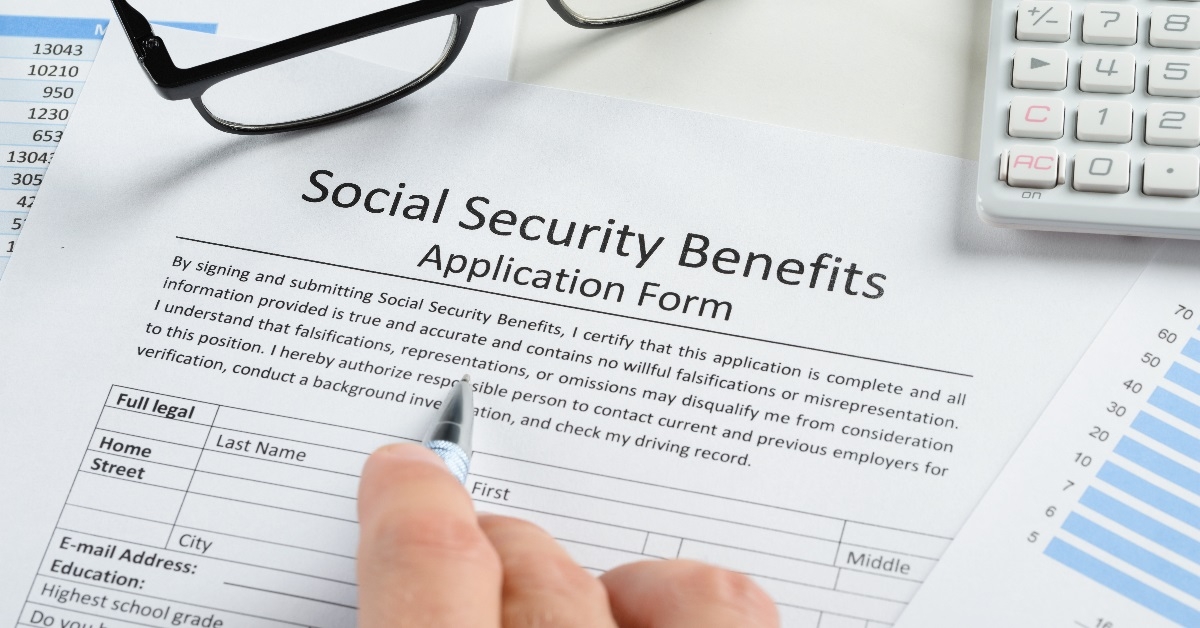 Social security benefits forms