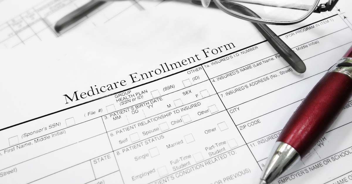 Application for enrolling in Medicare