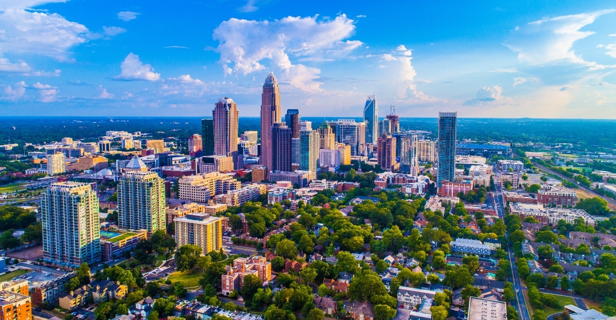 Charlotte north carolina skyline