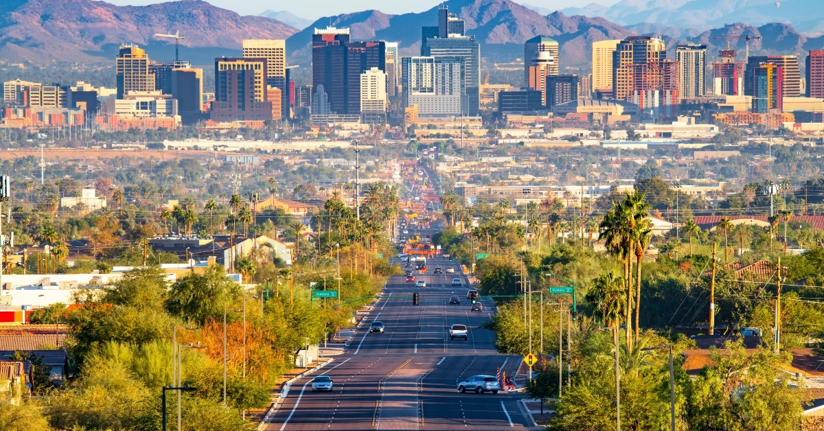 phoenix, az skyline