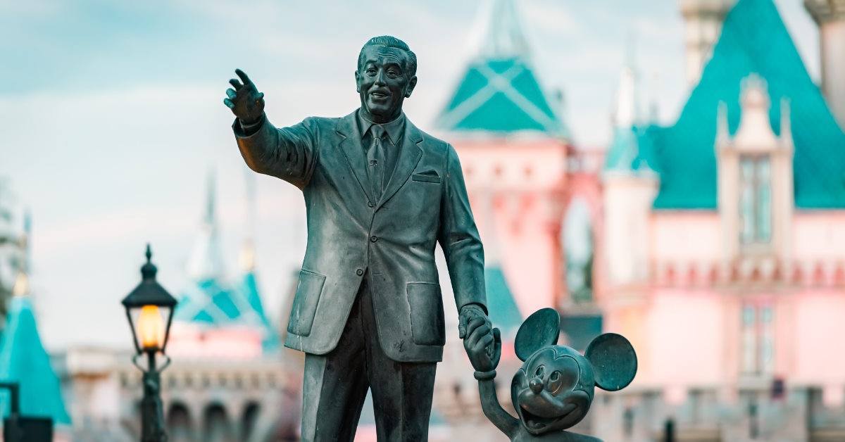 Walt Disney statue
