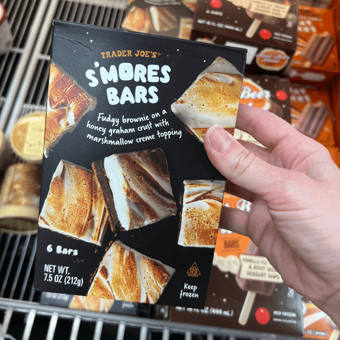 trader joe's-s’mores bars
