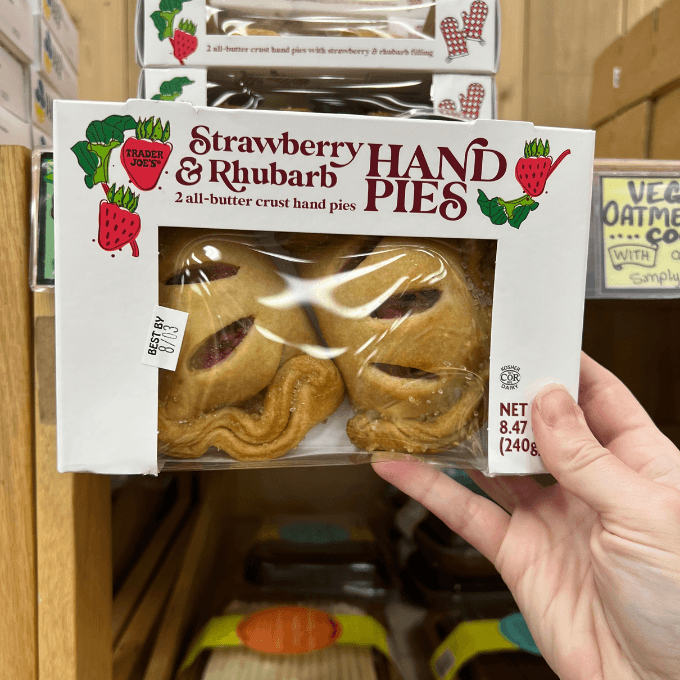 strawberry and rhubarb hand pies