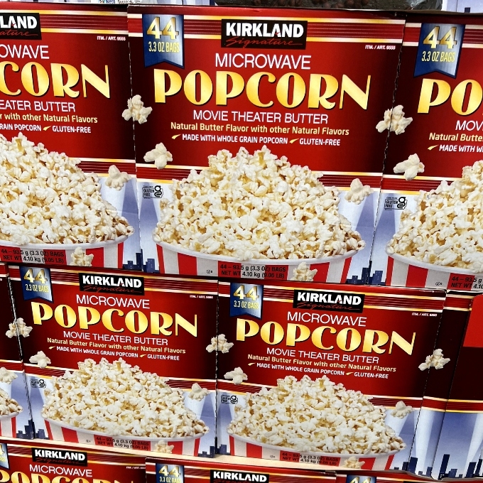 kirkland brand microwave popcorn