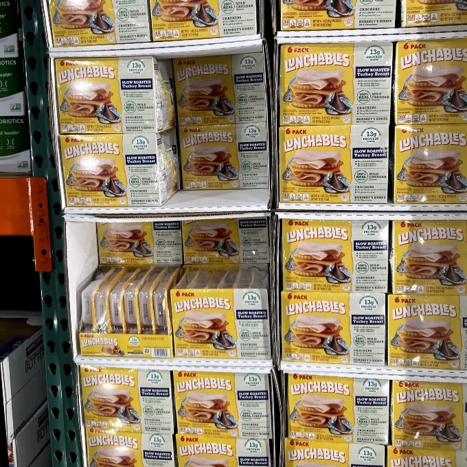 lunchables turkey and cheese 6-pack