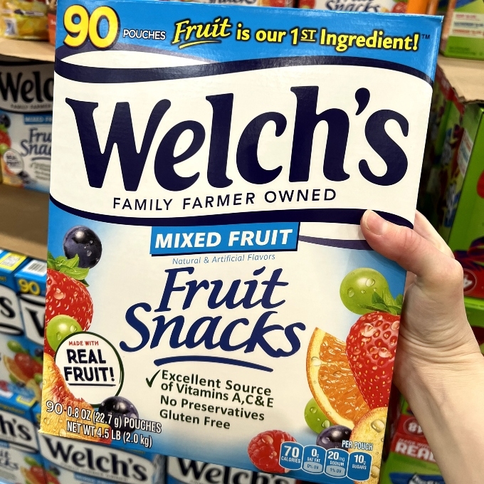 welchs fruit snacks