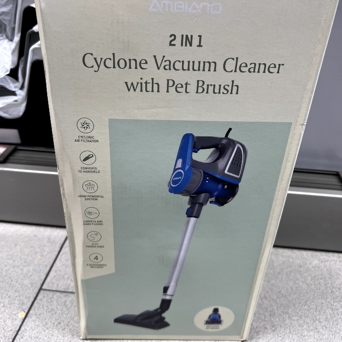 ambiano cyclone vacuum cleaner
