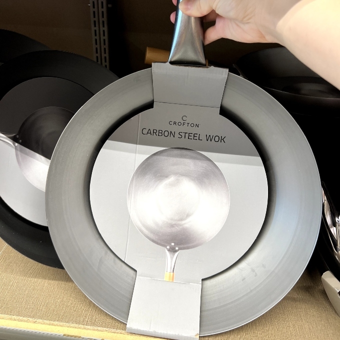 crofton carbon steel wok