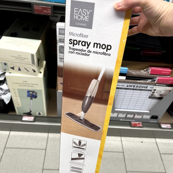easy home spray mop