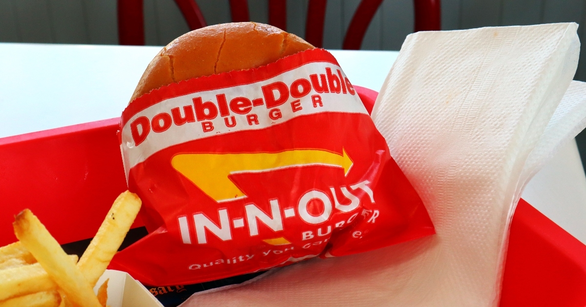 An In-and-Out burger