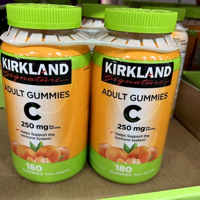 kirkland signature adult gummies vitamin c