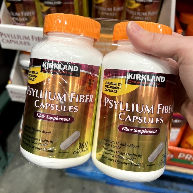 kirkland signature psyllium fiber capsules