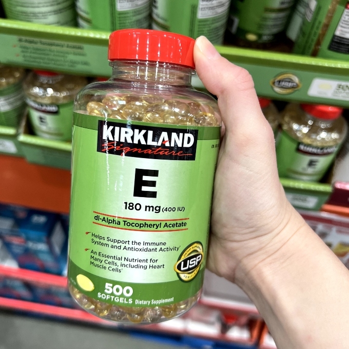 kirkland signature vitamin e 180 mg