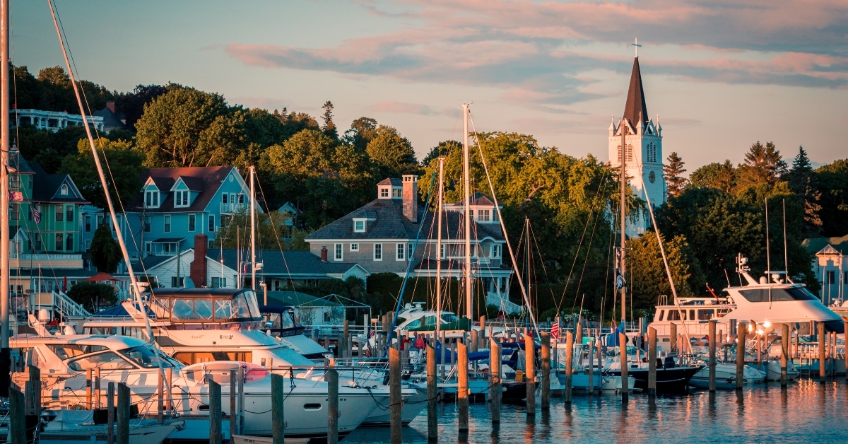 marina at mackinac island