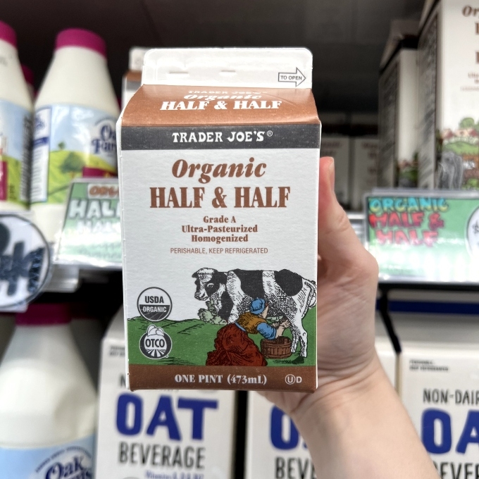 organic half and half