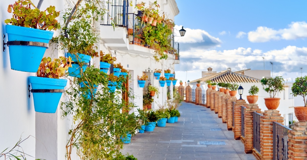 white washed homes in Mijas